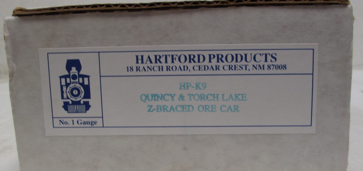 Hartford Products HP-K9 Quincy & Torch Lake Z-Braced Ore Car Kit