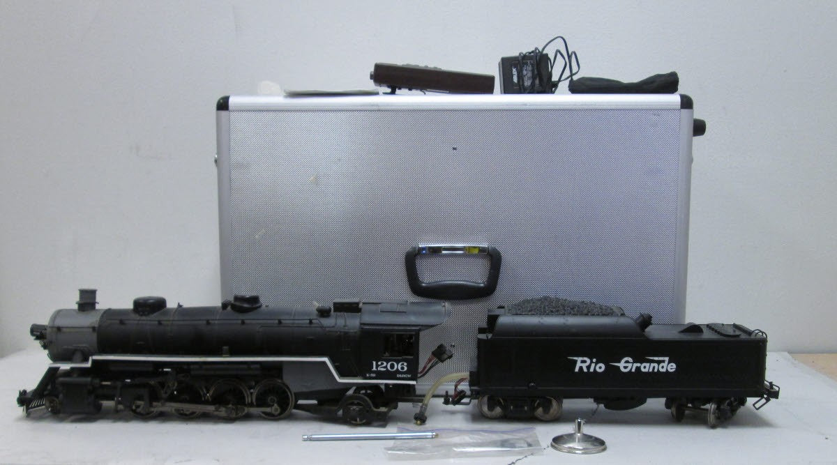 Aristo-Craft 84103 G Denver & Rio Grande Western 2-8-2 Steam Locomotive #1206