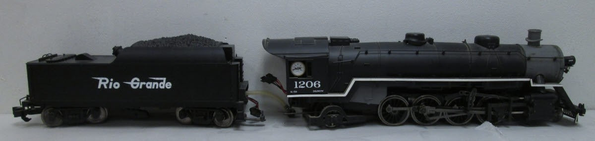 Aristo-Craft 84103 G Denver & Rio Grande Western 2-8-2 Steam Locomotive #1206