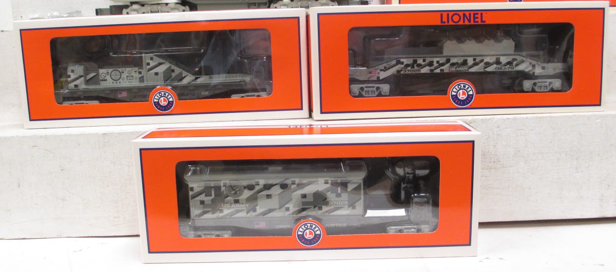 Lionel 6-30144 O Gauge Operation Eagle Military Diesel Train Set