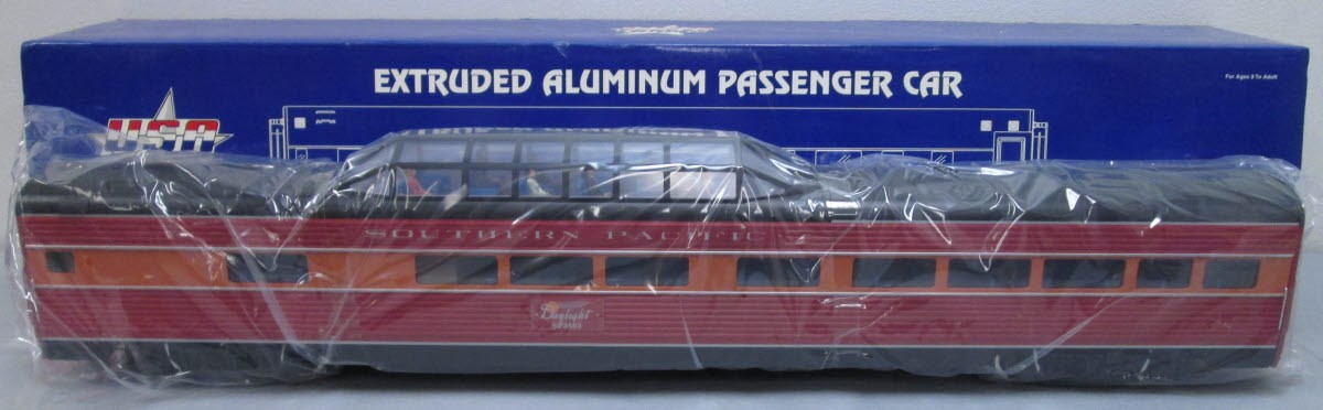 USA Trains R31097 Southern Pacific Daylight Ltd. Vista Dome #2 w/Metal Wheels