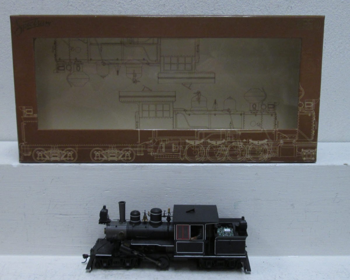 Bachmann 28601 On30 Painted & Unlettered 28-Ton Two-Truck Climax w/Sound & DCC