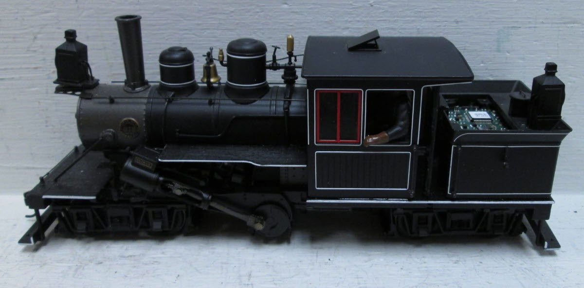Bachmann 28601 On30 Painted & Unlettered 28-Ton Two-Truck Climax w/Sound & DCC