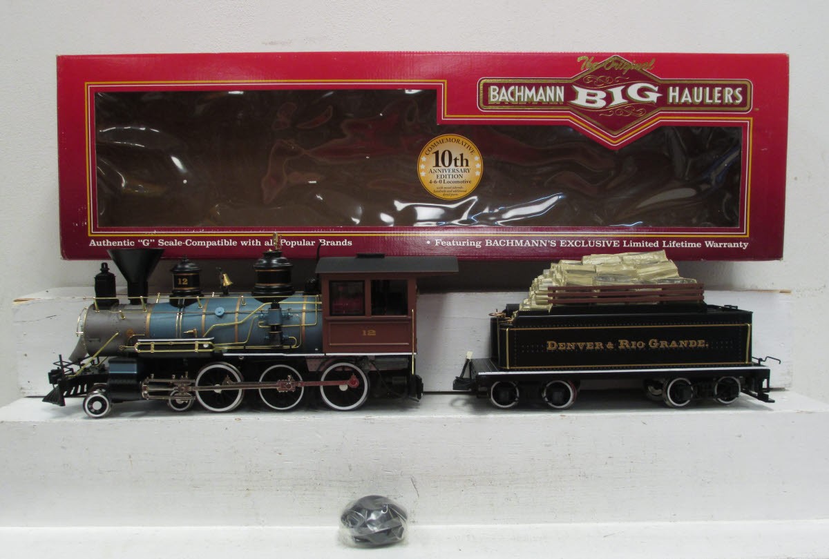Bachmann 81097 G D&RG 4-6-0 Steam Locomotive & Tender