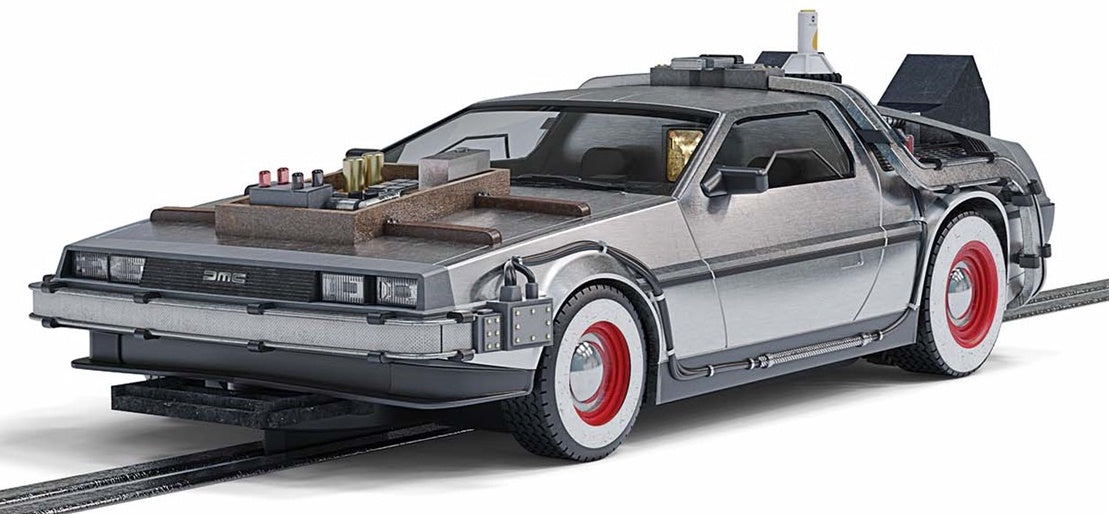 Scalextric C4307 1:32 Back to the Future Part 3' - Time Machine Slot Car