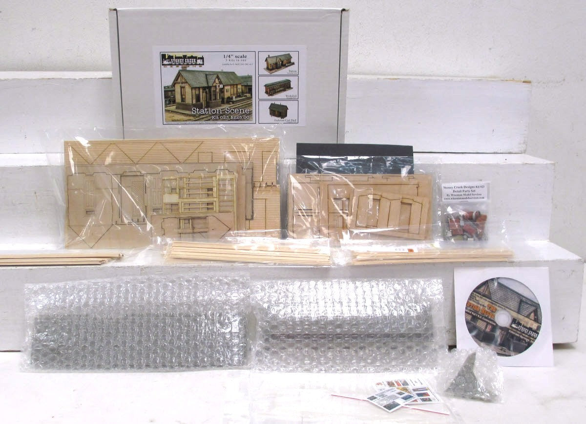 Stoney Creek 023 Designs Station Scene 3 Building Kit Set