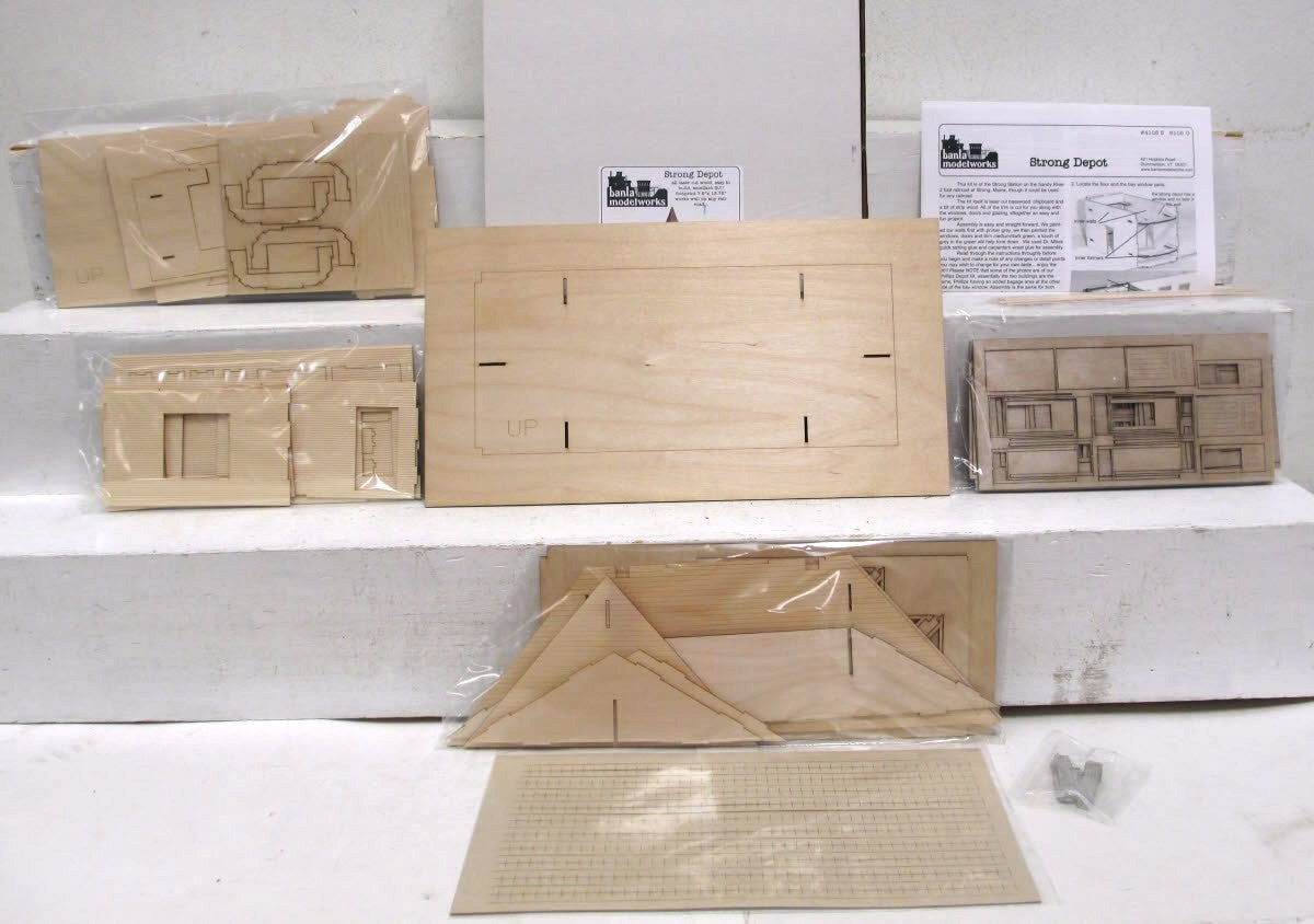 Banta Model Works 6105 Strong Depot Building Kit