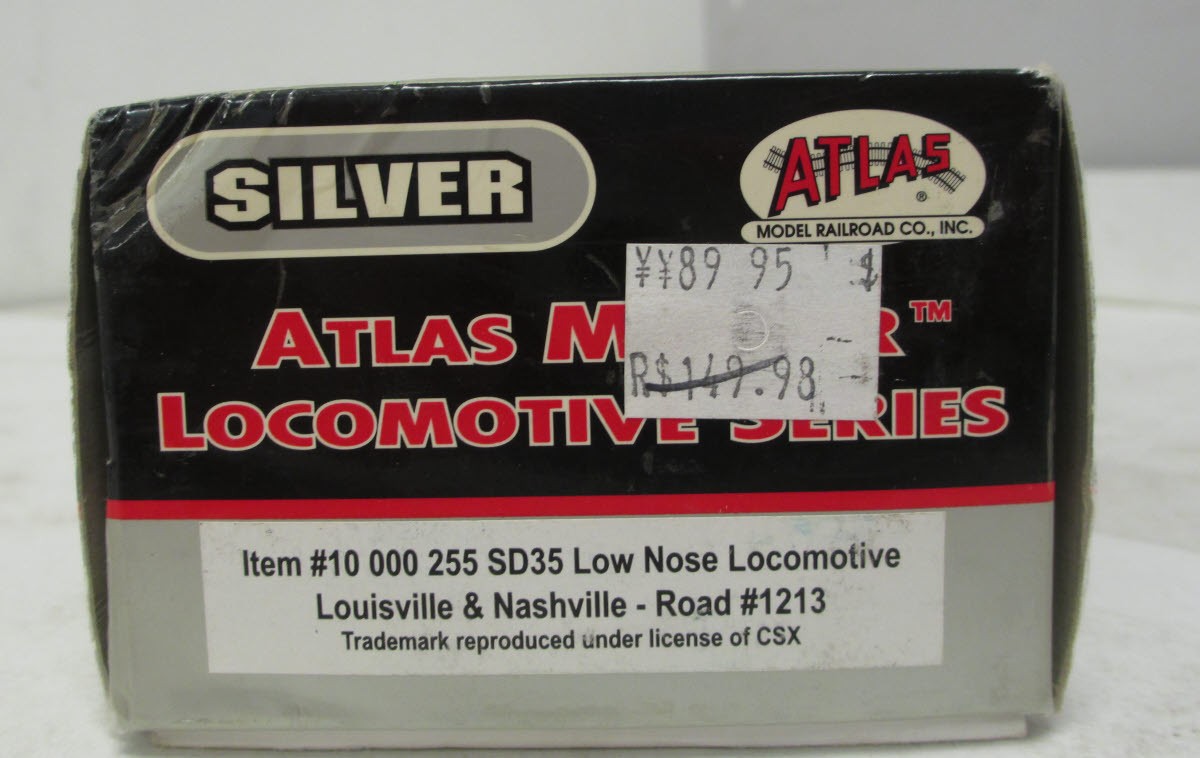 Atlas 10000255 L&N SD35 w/o Sound #1213 – Trainz