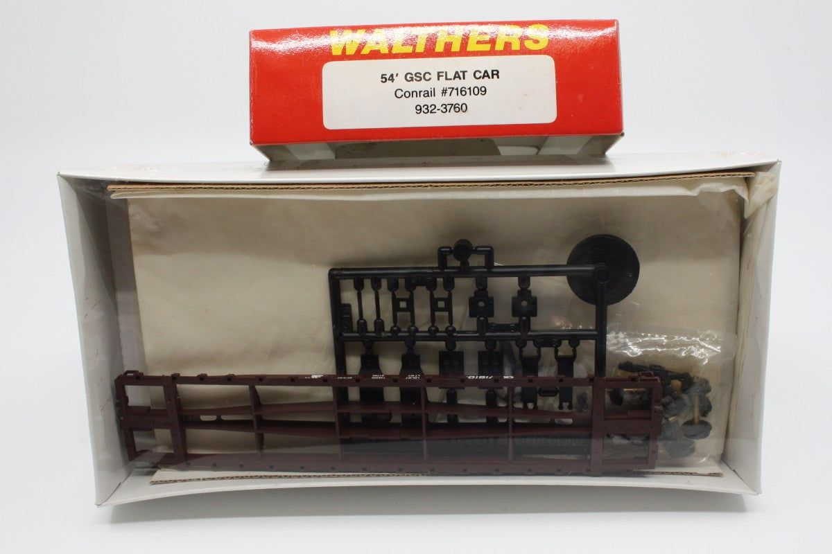 Walthers 932-3760 HO 50' GSC Flat Car Conrail