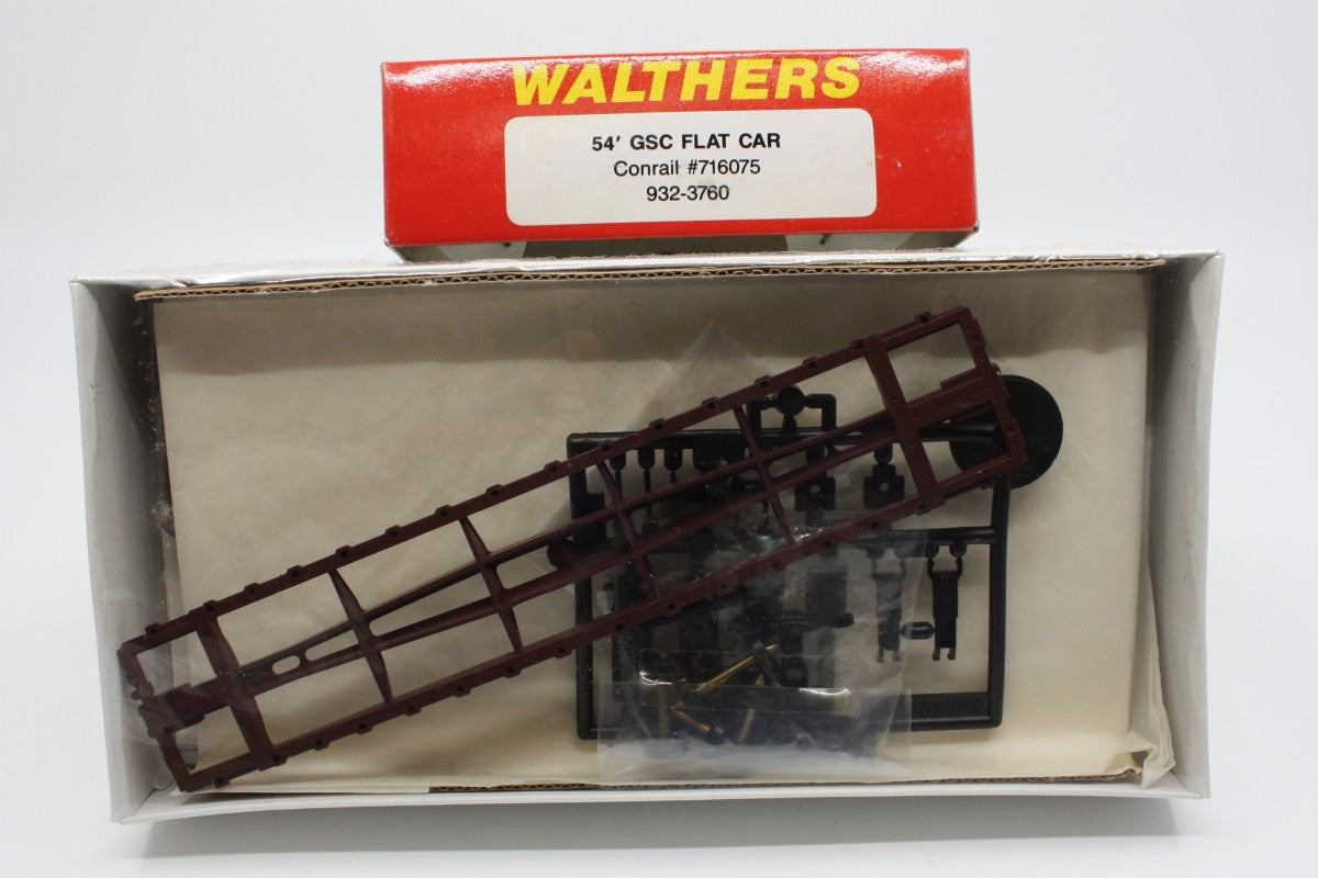 Walthers 932-3760 HO 50' GSC Flat Car Conrail