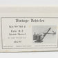 Vintage Vehicle 764-4 HO Erie B-2 Steam Shovel Model Kit