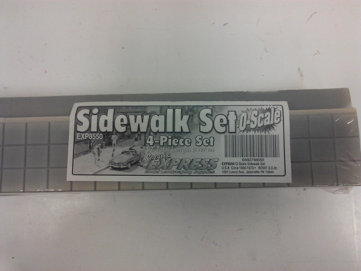 Scenic Express EXP8550 O 4-Piece Sidewalk Set