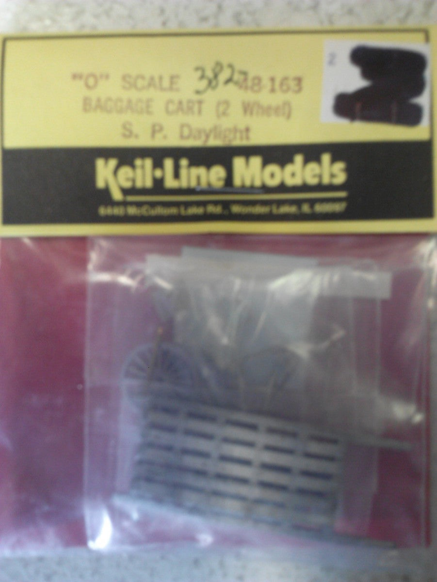 Keil-Line Products 48163 O 1:43 Baggage Cart 2 Wheel SP day