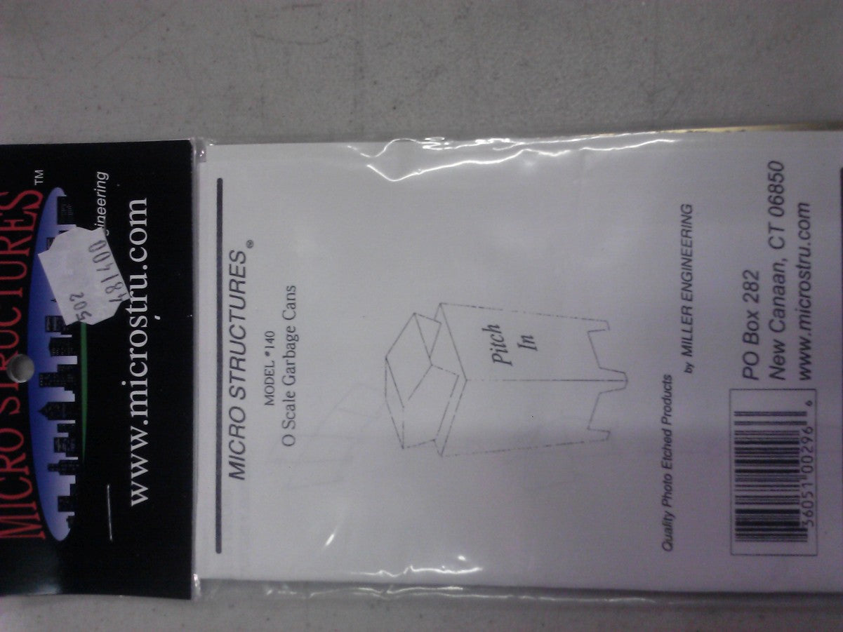 Miller Engineering 481400 O Garbage Cans