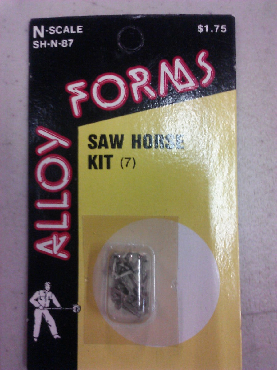 Alloy Forms SH-N-87 N Saw Horse Kit (7) Unpainted