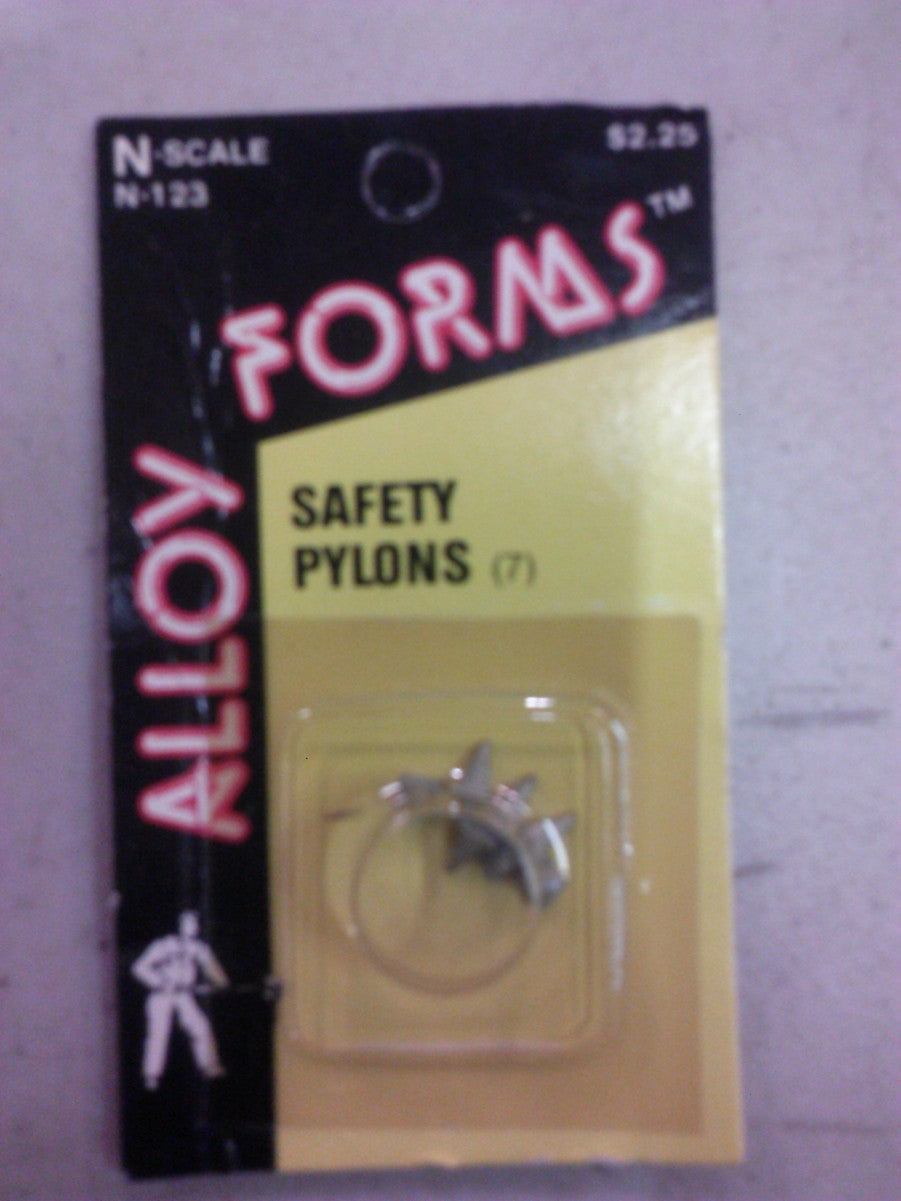 Alloy Forms 123 N Unpainted Safety Pylons