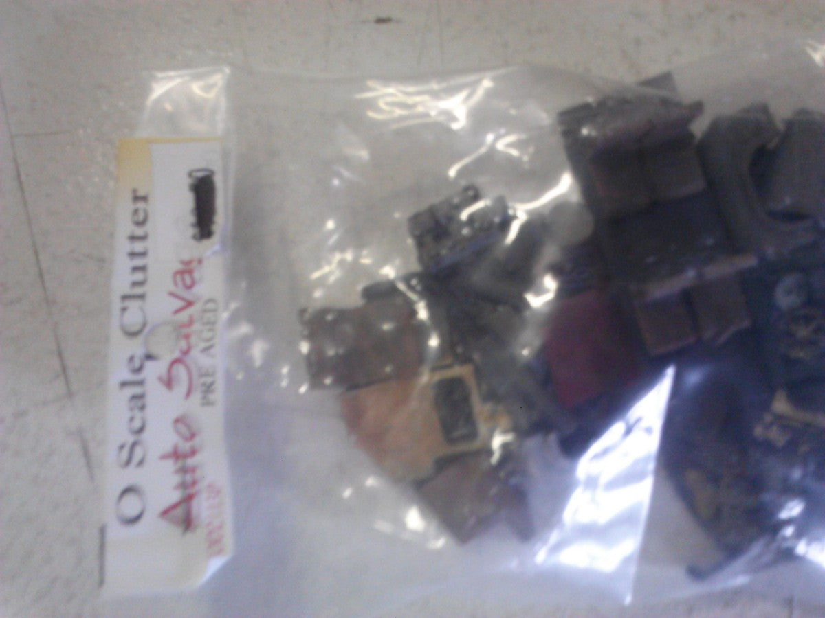 Model Tech Studios OD2113P O Scale Pre-Aged Auto Salvage