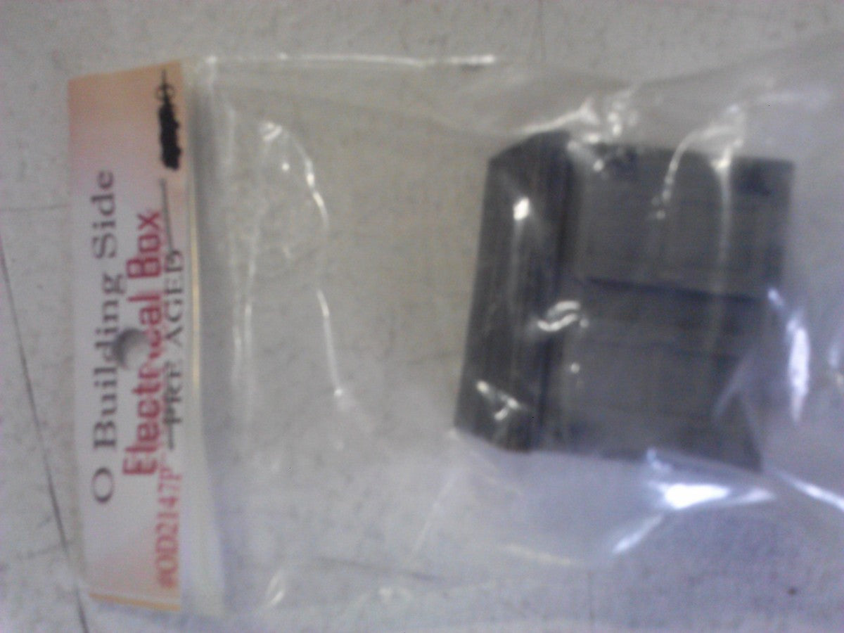Model Tech Studios OD2147P O Scale Pre-Aged Electrical Box