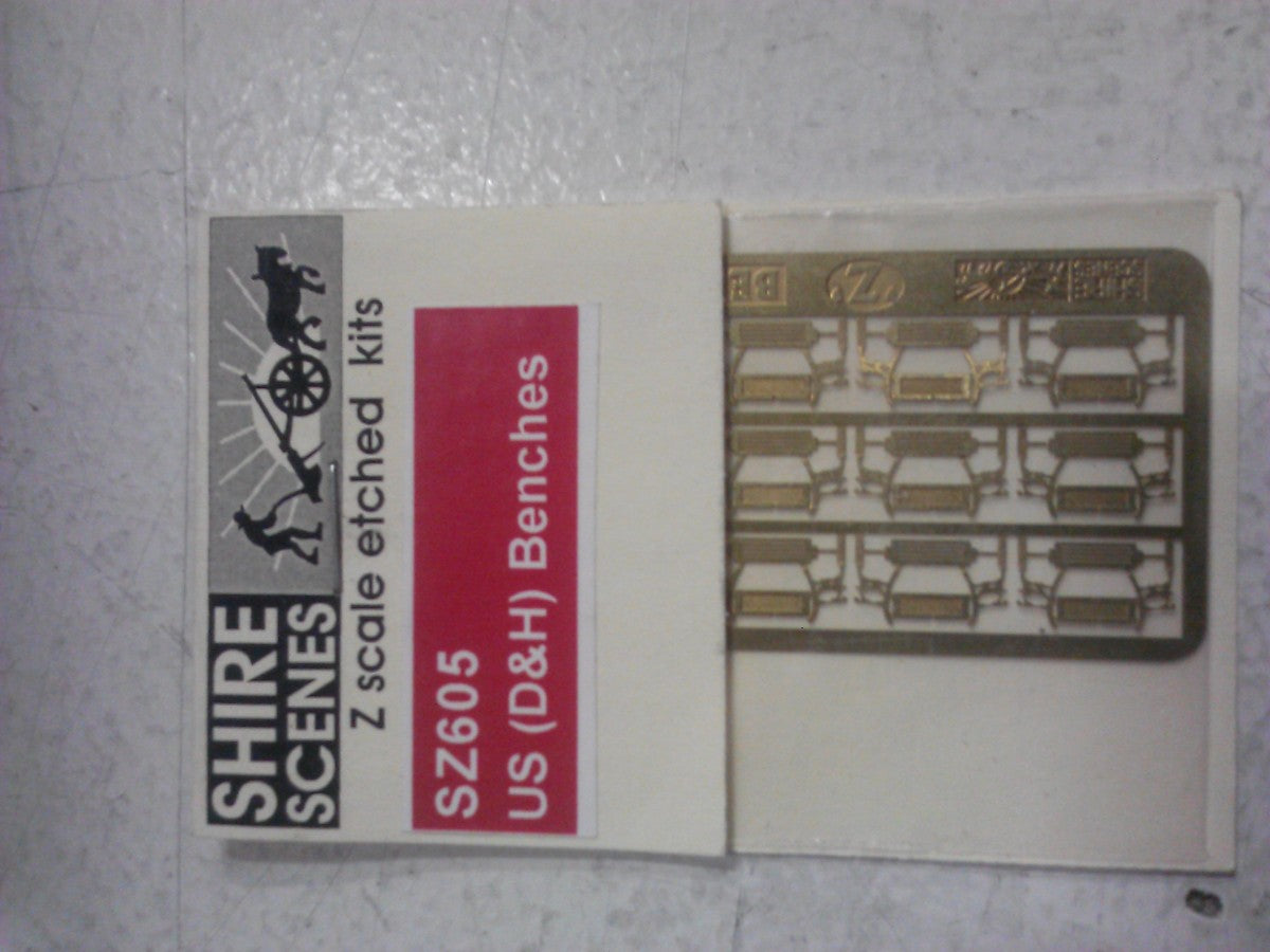 Shire Scenes SZ605 N US (D&H) Benches Kit
