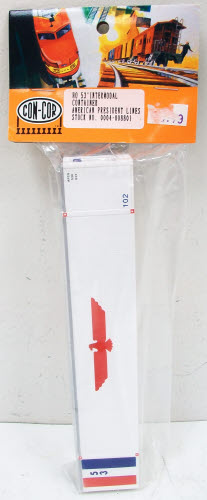 Con-Cor 0004-008801 HO APL 53' Intermodal Container