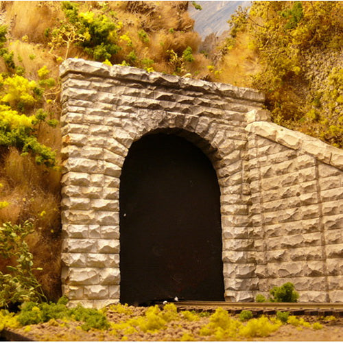 Chooch Enterprises 8340 HO Single Cut Stone Tunnel Portal