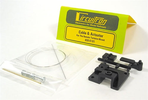 Circuitron 800-6101 Cable & Actuator For The Remote Tortoise Mount Kit