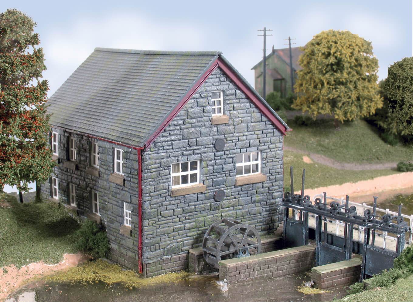 Wills Kits CK22  HO/OO Water Mill Building Kit