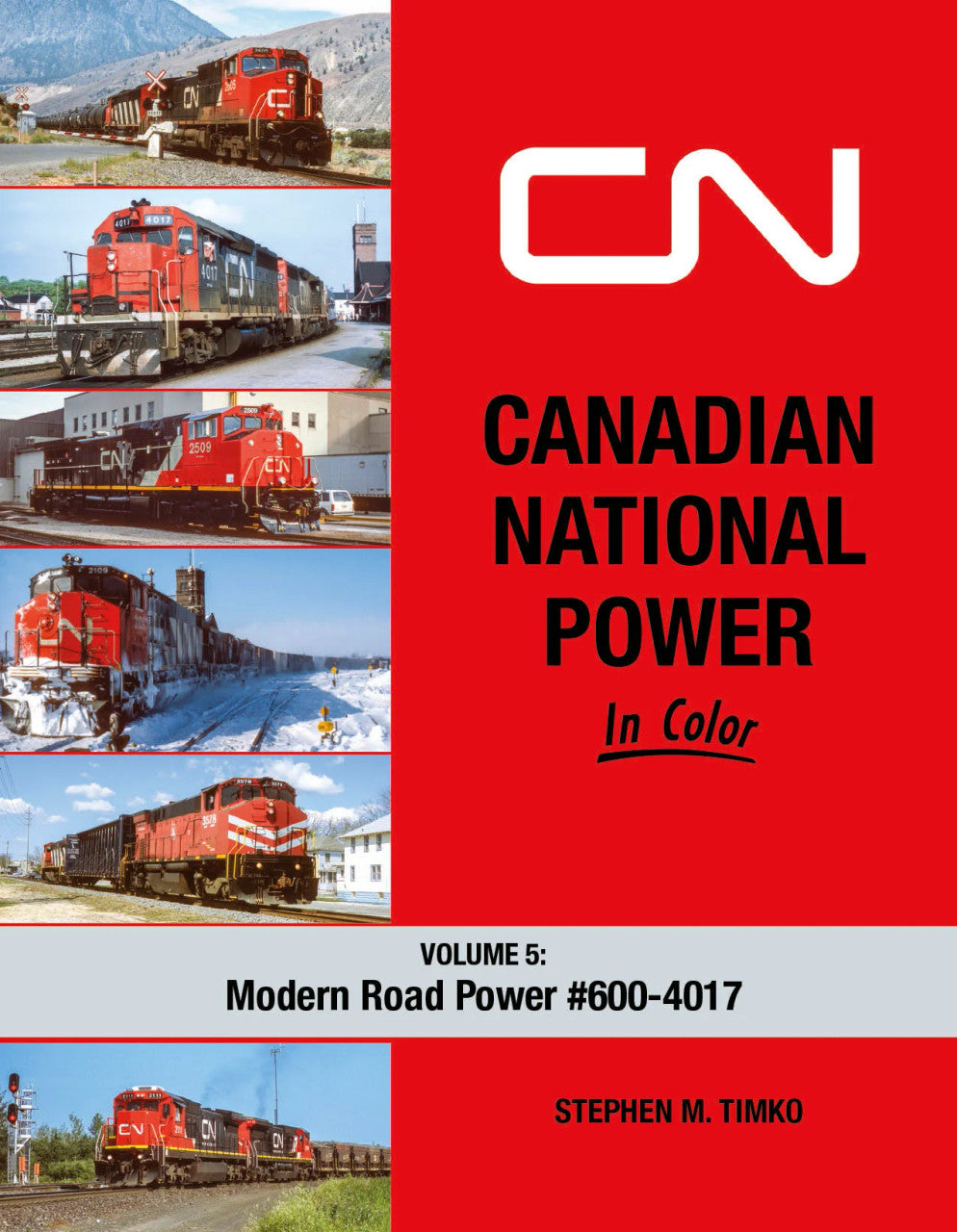 Morning Sun Books 1760 Canadian National Power In Color Volume 5 Book
