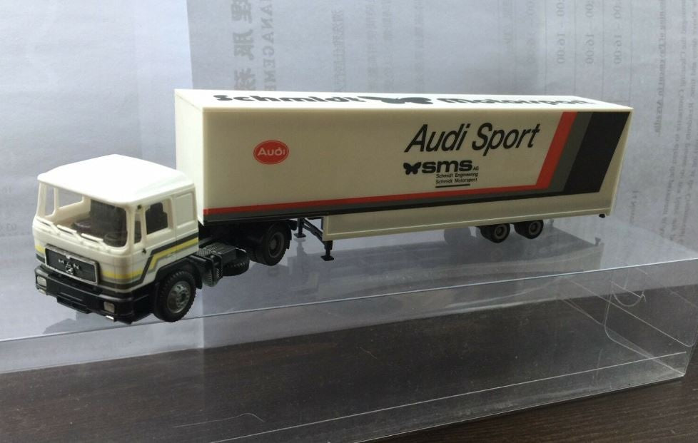 Herpa 859192 HO AUDI Sport SMS Schmidt Tractor Trailer