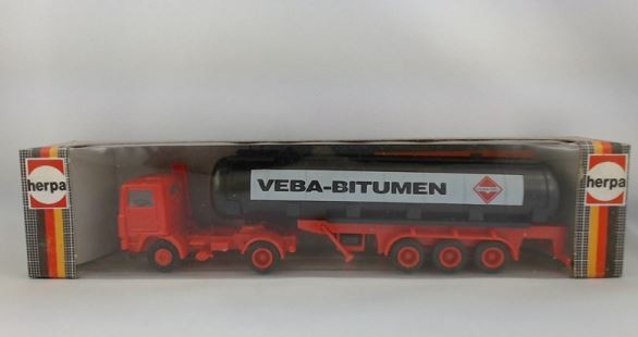 Herpa 800210 HO Veba-Bitumen Volvo F10 Tanker Truck