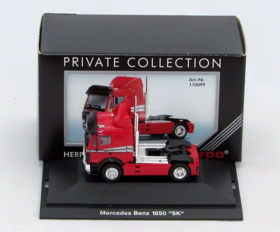 Herpa 110099 1:87 Mercedes-Benz SK 2a w/Chassis covered