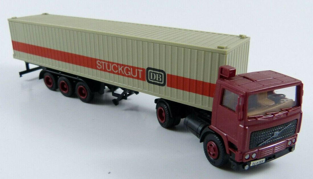 Herpa 800220 HO Volvo F10 DB Container