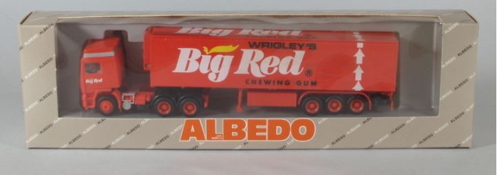 Albedo 300122 Wrigley's Big Red Chewing Gum Truck