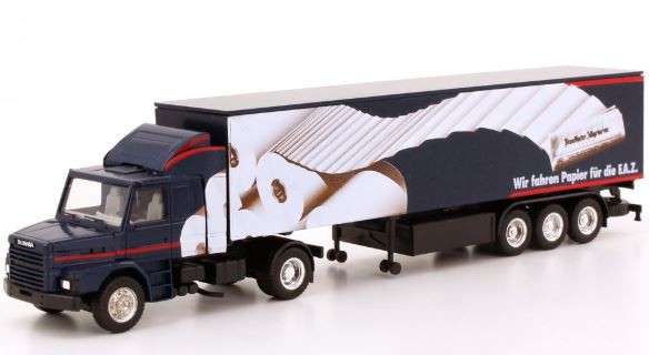 Herpa 844005 HO Frankfurter Allgemeine Newspaper Scania Truck