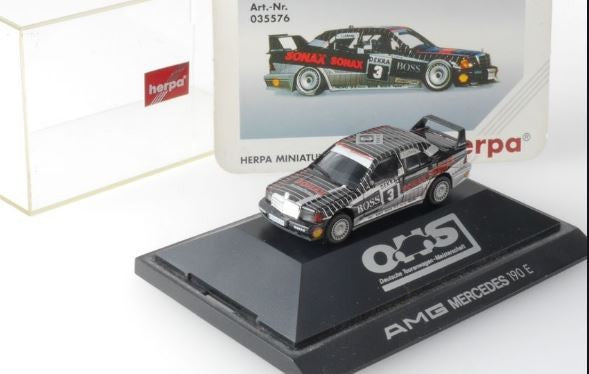 Herpa 035576 HO #3 AMG Mercedes 190 E #3 Race Car