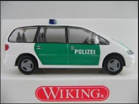 Wiking 1040727 HO Ford Galaxy Police