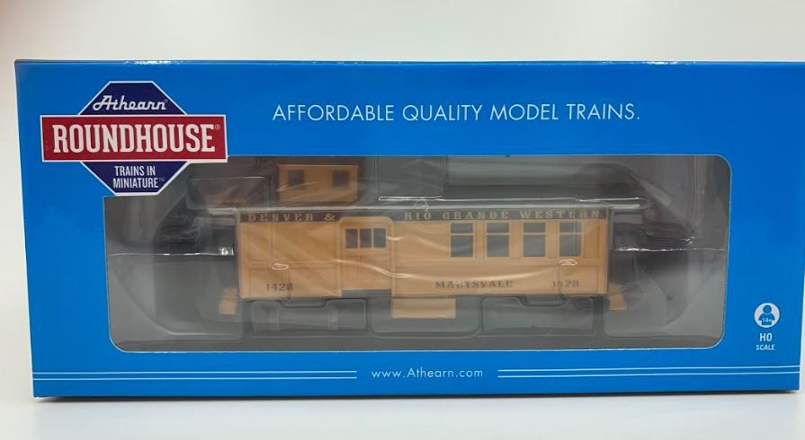 Roundhouse 86682 HO Drover's Caboose, D&RGW/Marysvale #1428