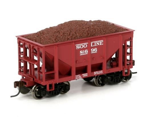 Athearn 87041 HO RTR 24' Ore Car w/Load, SOO #81696