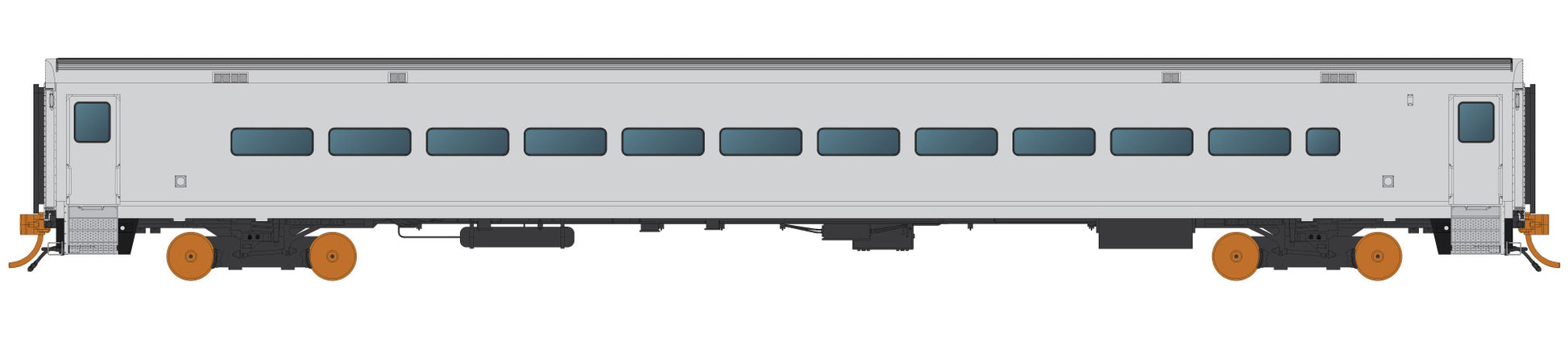 Rapido Trains 128519 HO Undecorated Comet Car Coach