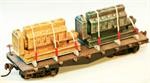 Model Tech Studios D1119 N Scale Industrial Railcar Load w/2 Power Generators