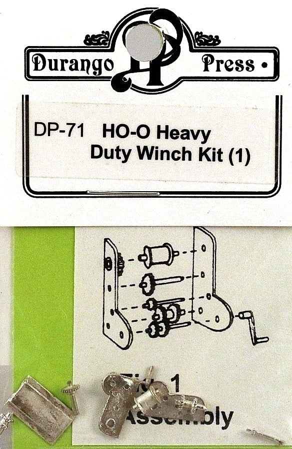 Durango Press 71 HO/O Scale Heavy Duty Winch Kit