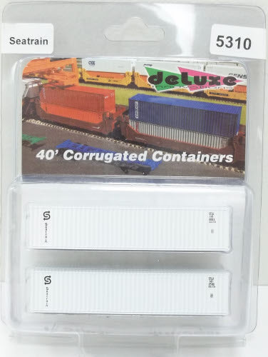 Deluxe Innovations 5310 N Scale 40' Corrugated Containers (2)