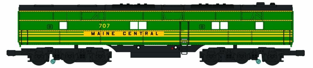 Williams 20609 O Maine Central E7 B-Unit Dummy 3-Rail Diesel Locomotive