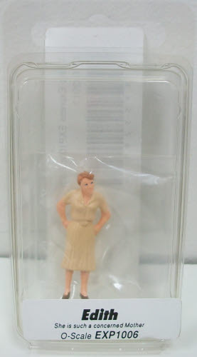 Scenic Express EX1006 O Scale Edith She is a Concerned Mother Resin Figure