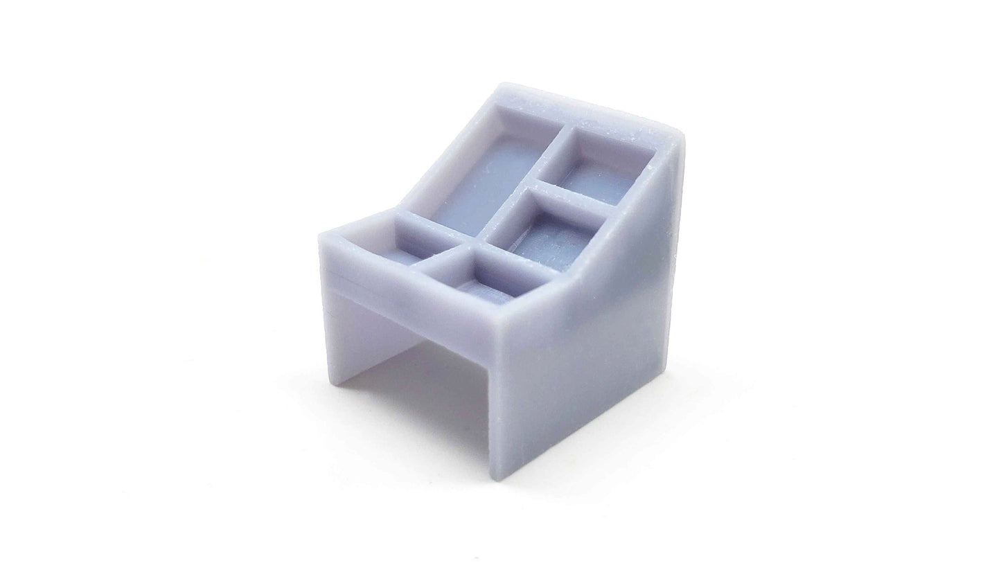 All Scale Miniatures 870979 HO Empty Vendor Stands (Pack of 5)