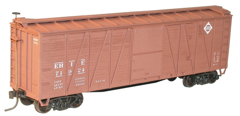 Accurail 4116 HO Erie 40' Outside Braced Wood Boxcar