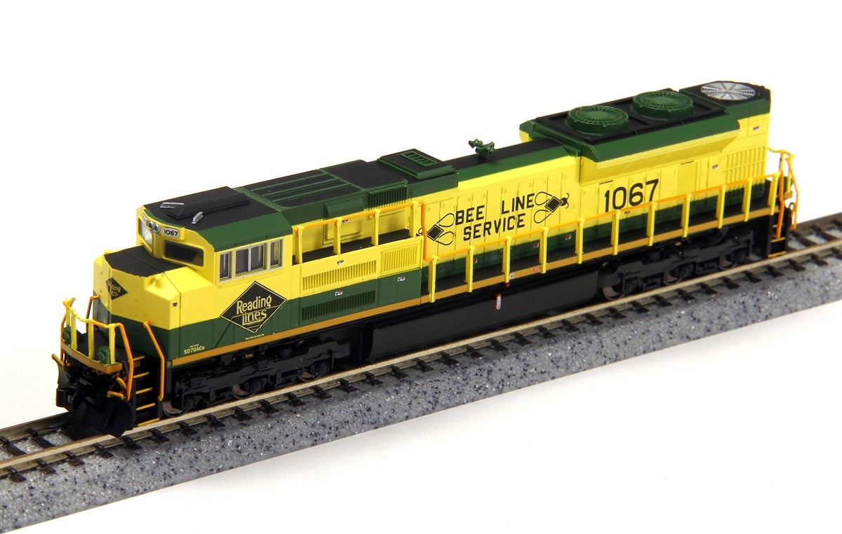 Fox Valley Models 71153 N Reading EMD SD70ACe Diesel Loco Standard DC #1067