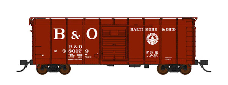 Fox Valley Models 90352 N Baltimore & Ohio Wagontop Young Door Red #380202