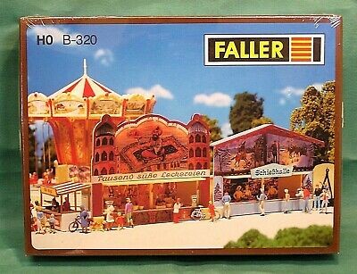 Faller B-320 HO Midway Game Booths Kit