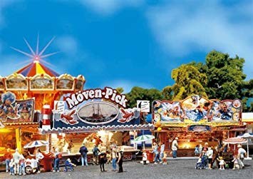 Faller 140351 HO Moven-Pick Booth Kit Carnival Fair Amusement Park Kit